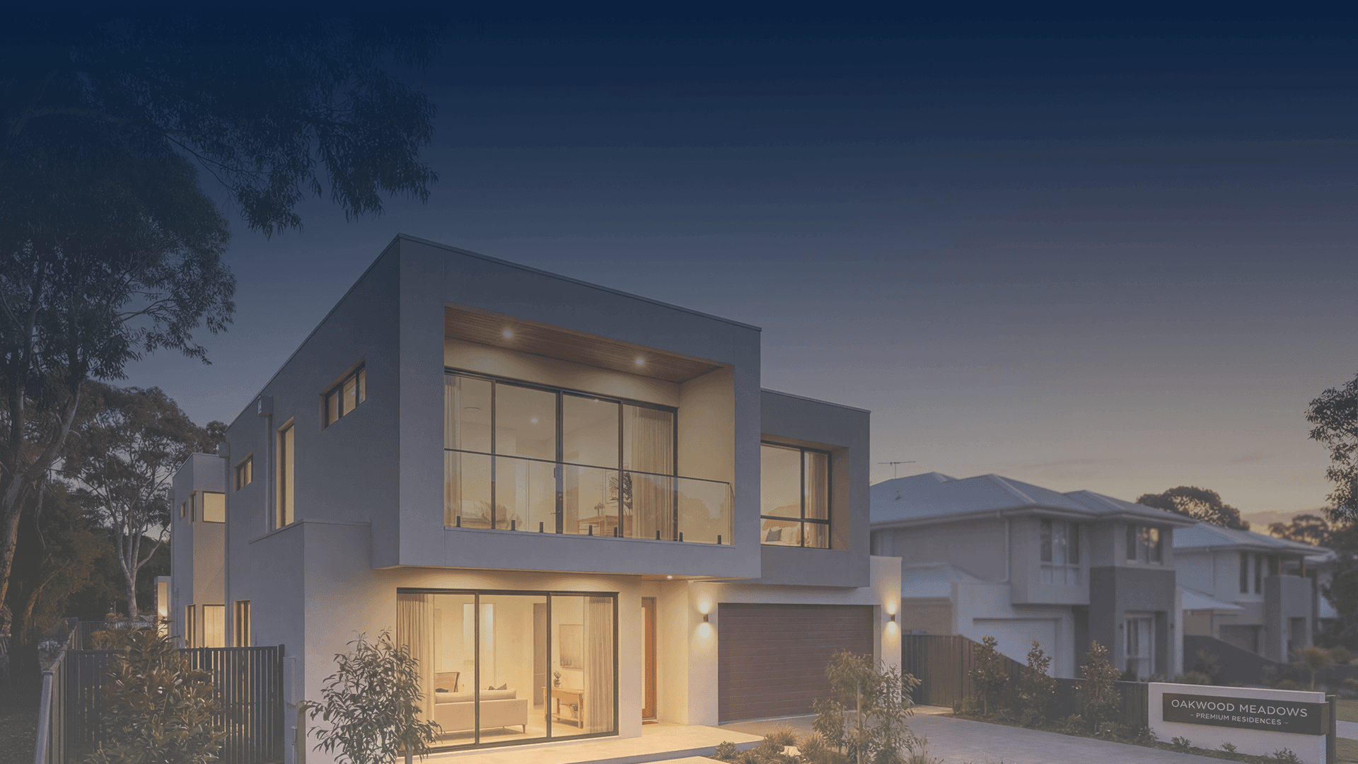 Luxury architectural project representing new construction financing